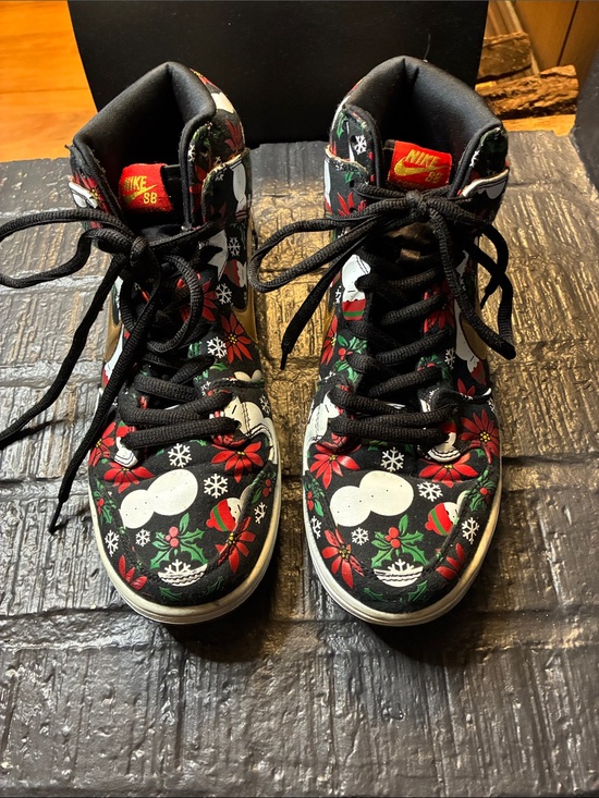 Nike Other - CONCEPTS Nike SB Dunk High “Ugly Christmas Sweater” Sneakers-Men’s